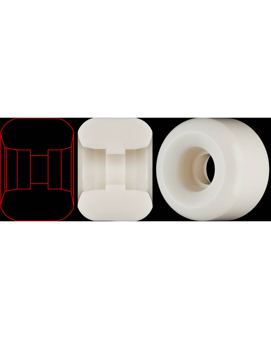 Dragon Formula 88A Skateboard Wheels - Natural