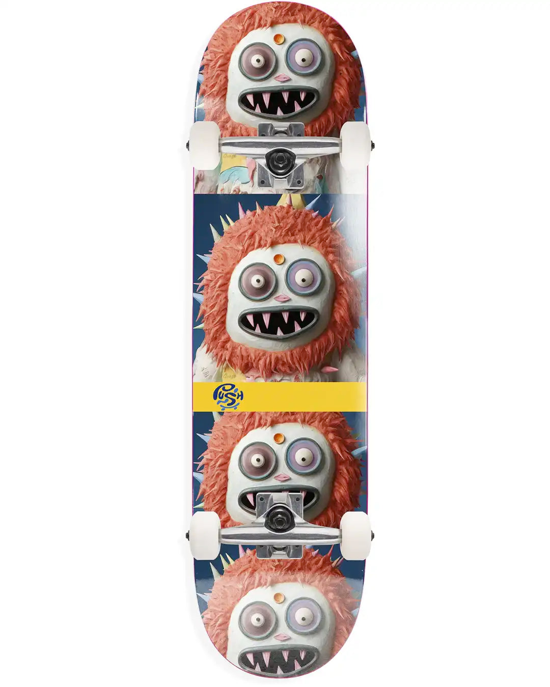 Skateboard Complet Frosty Fp - Red/Blue
