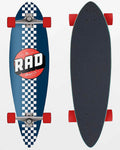 Longboard Complet Checker Stripe Pintail