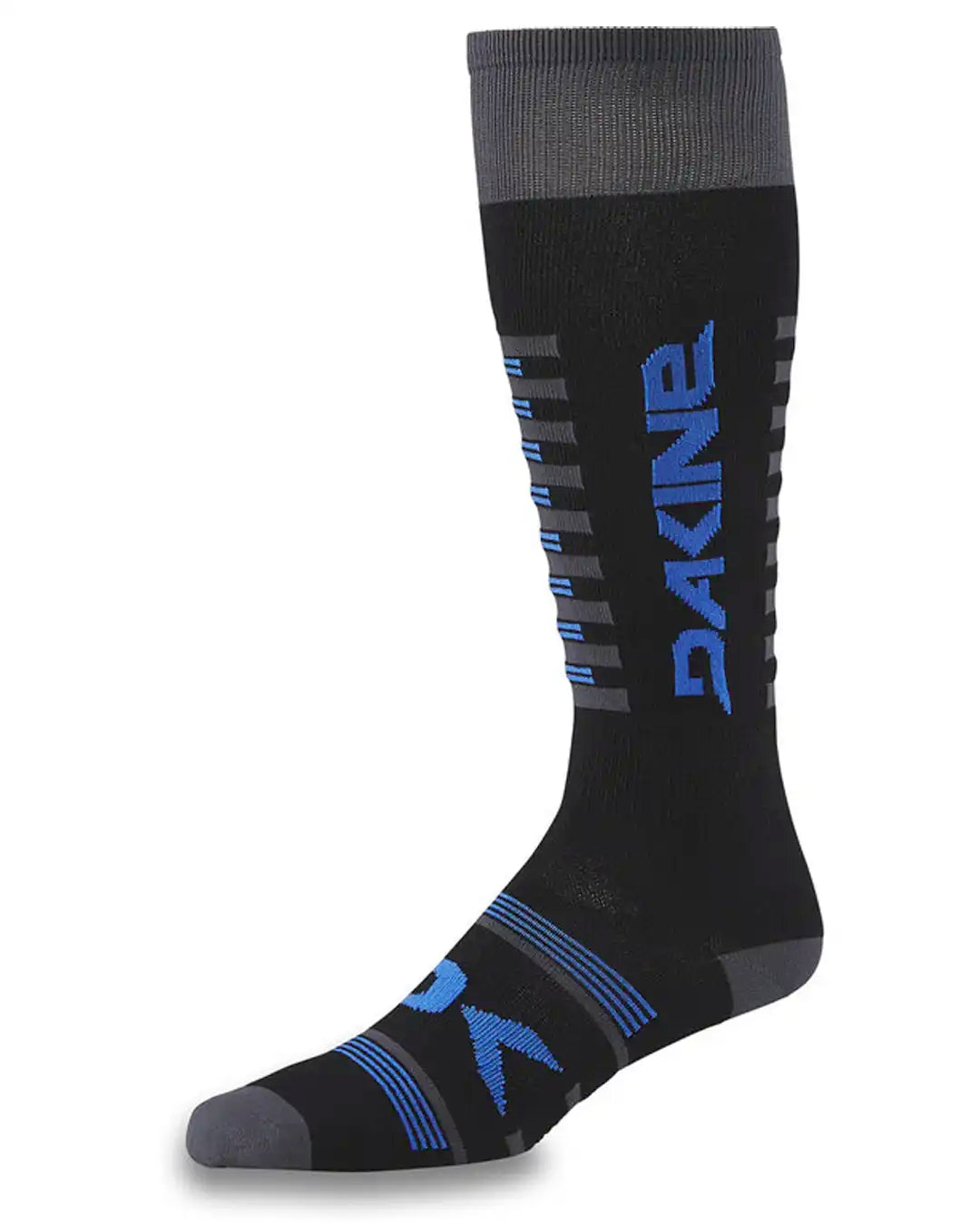 Thinline Merino Thermal Socks - Black/Blue