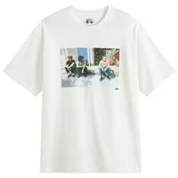 T-Shirt Skate Atiba Haze Curb Crw - White