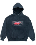 Premium Hoodie - Black Acid Wash