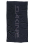Divers Jacquard Beach Towel - Black