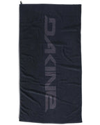 Divers Jacquard Beach Towel - Black