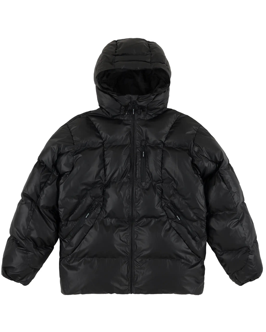 SOUVENIR Mountain Puffy Winter Jacket - Black
