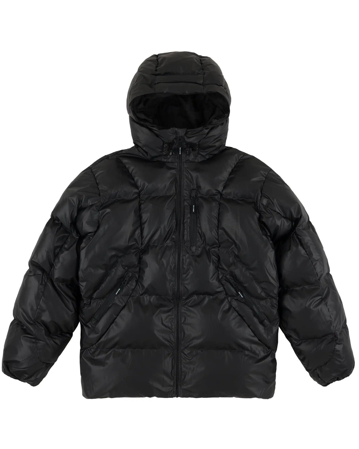 SOUVENIR Mountain Puffy Winter Jacket - Black