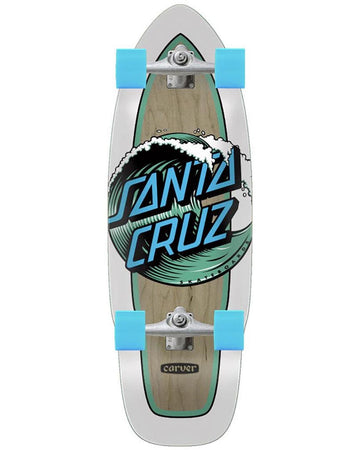Carver Wave Dot Cut Back Complete Cruiser Skateboard