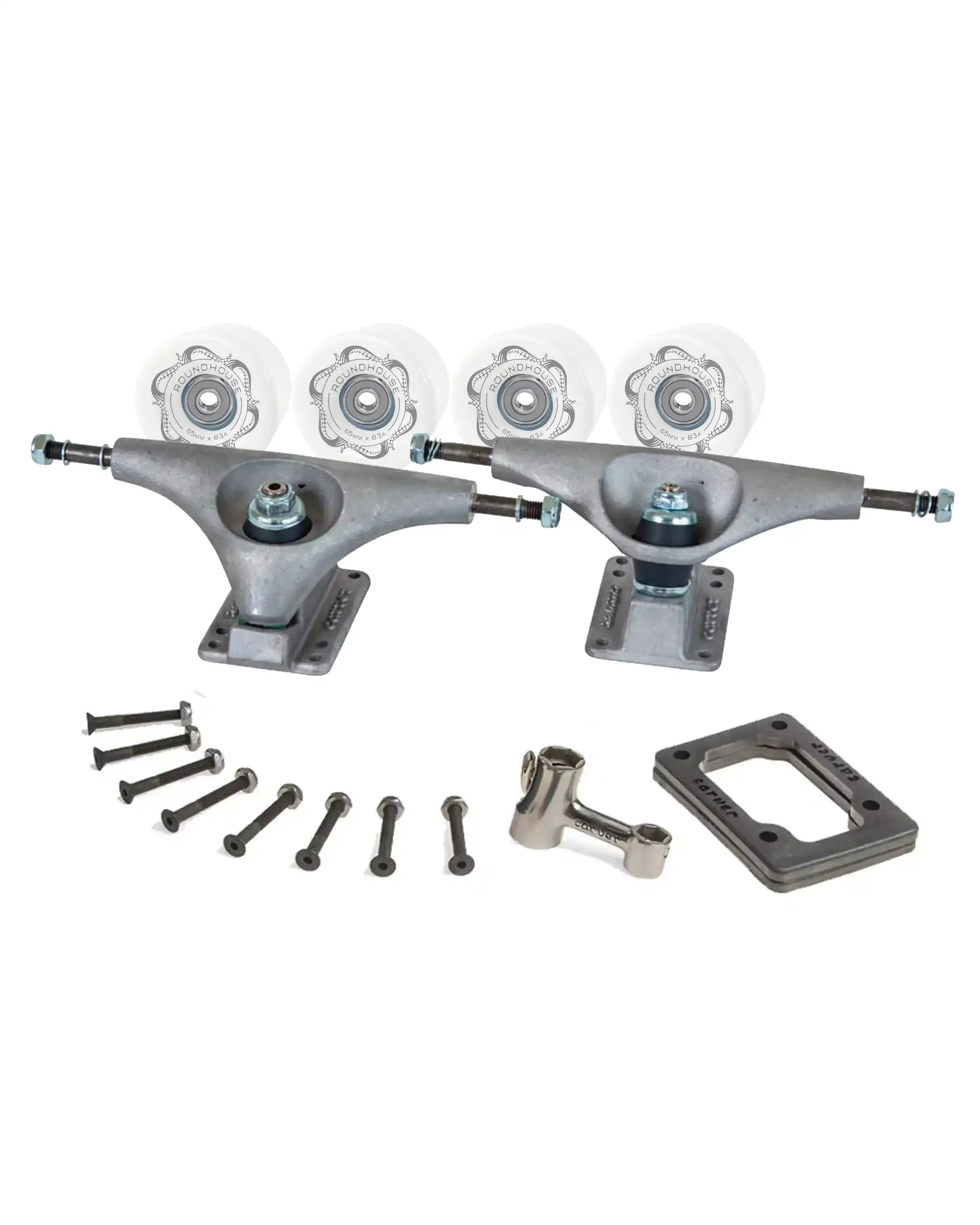 C5 Kit Park 65Mm W/Tool Skateboard Trucks - Raw