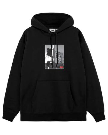 Hoodie Los Angeles Photo - Black