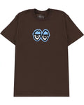 T-Shirt Eyes Lg Ringspun - Brown