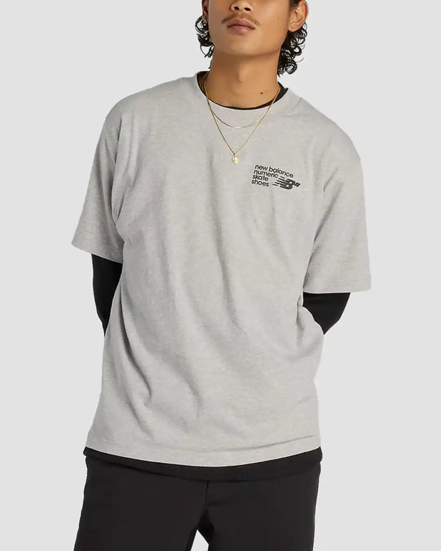 T-Shirt Numeric Small Logo - Athletic Grey