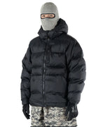 Manteau Neige Puffy - Black par HOWL – vue 2