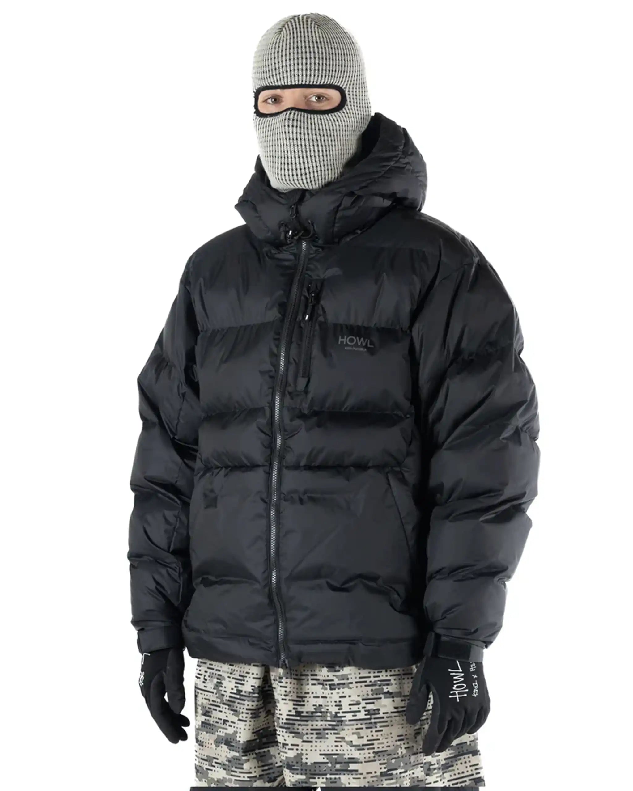 HOWL Puffy Winter Jacket - Black