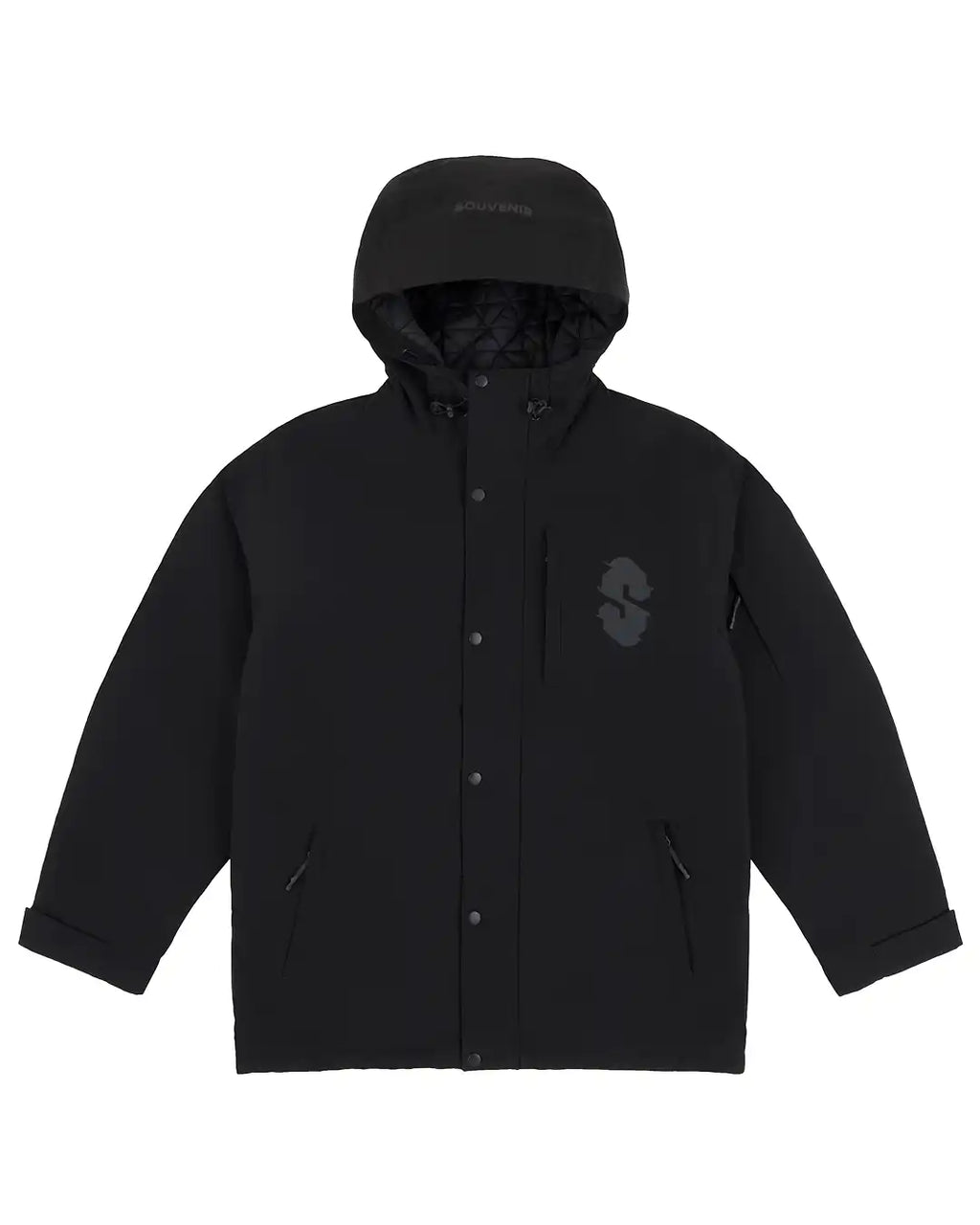 Insulated Sports Winter Jacket - Black