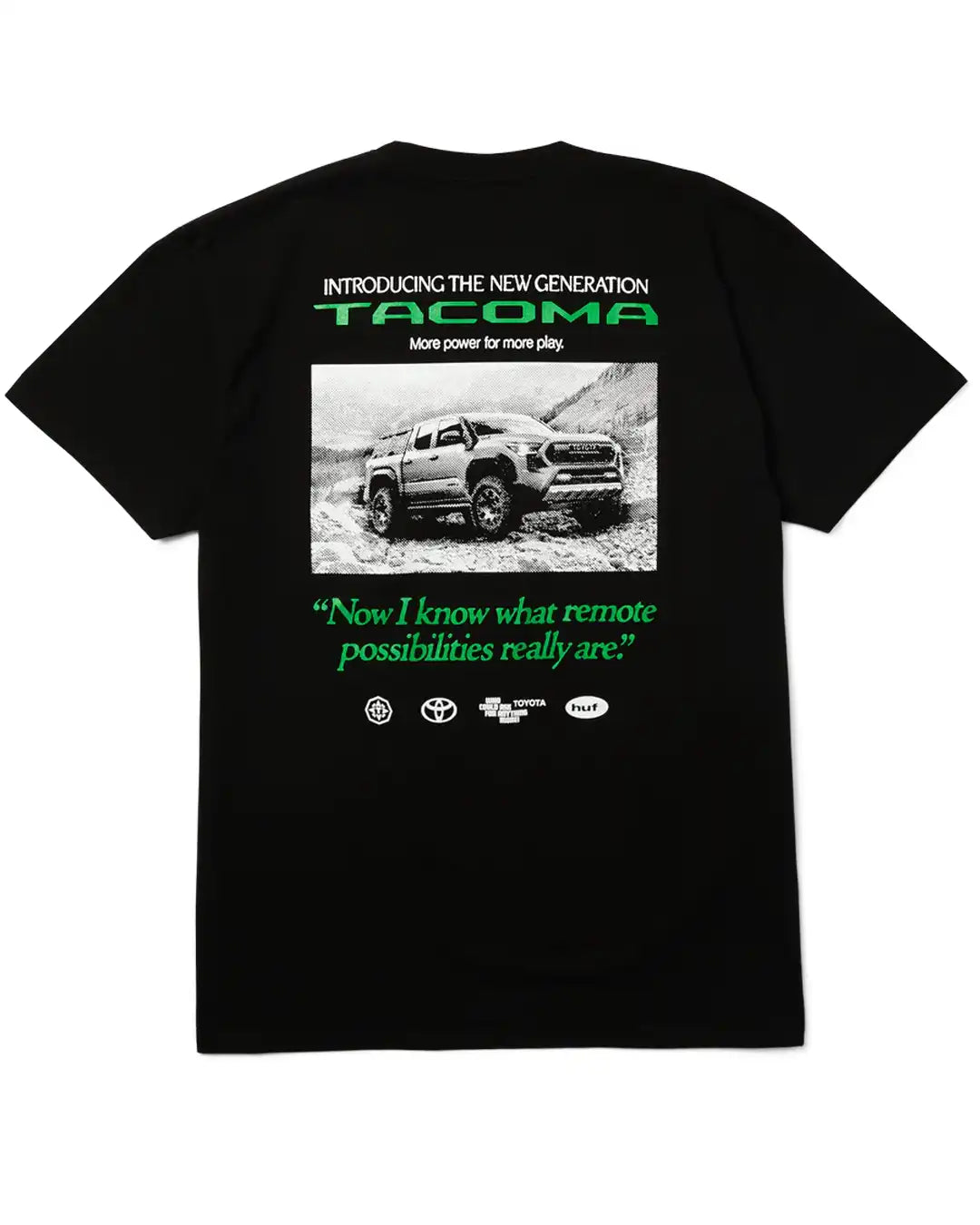 T-Shirt Toyota Th New Generation - Black
