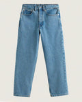 Kids Check-5 Loose Denim Pants - Stonewash/Blue
