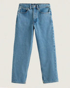 Kids Check-5 Loose Denim Pants - Stonewash/Blue
