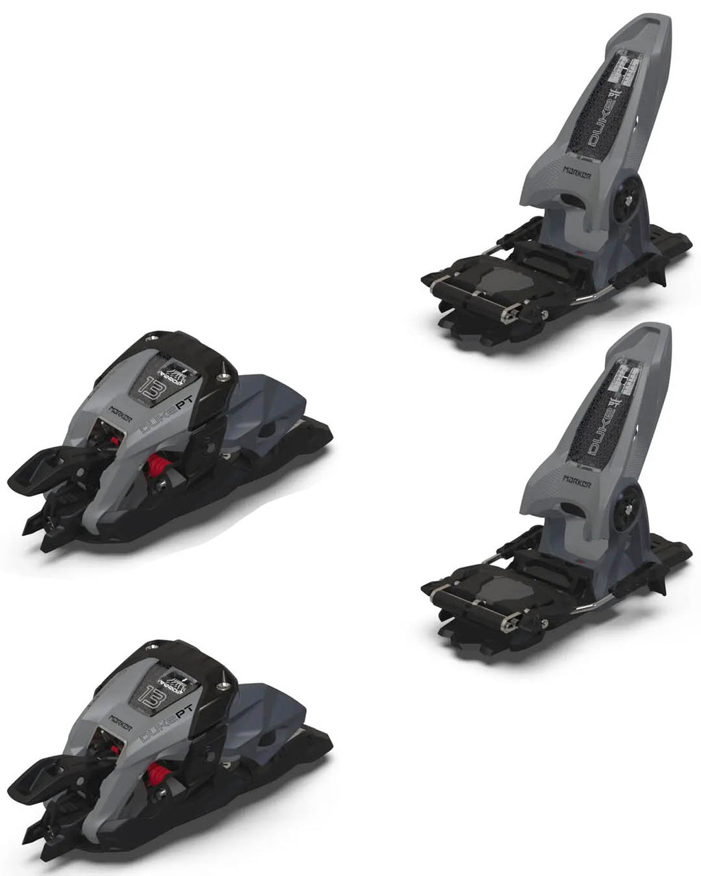 Duke Pt 13 Ski Bindings - Grey/Black 2027