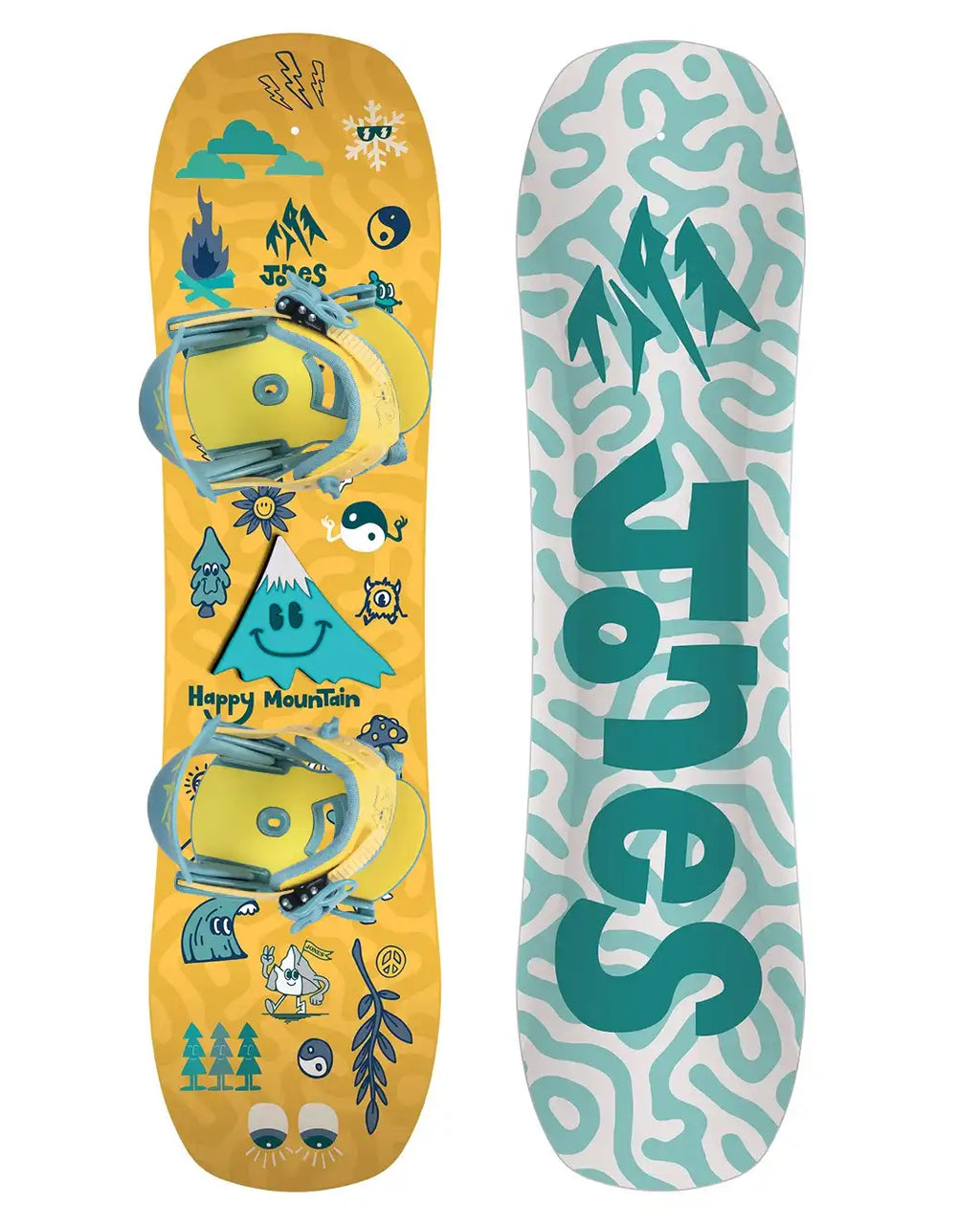 Happy Mountain Set W/Binding Kids Snowboard 2027