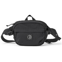 Nylon Hip Bag Shoulder Bag - Black