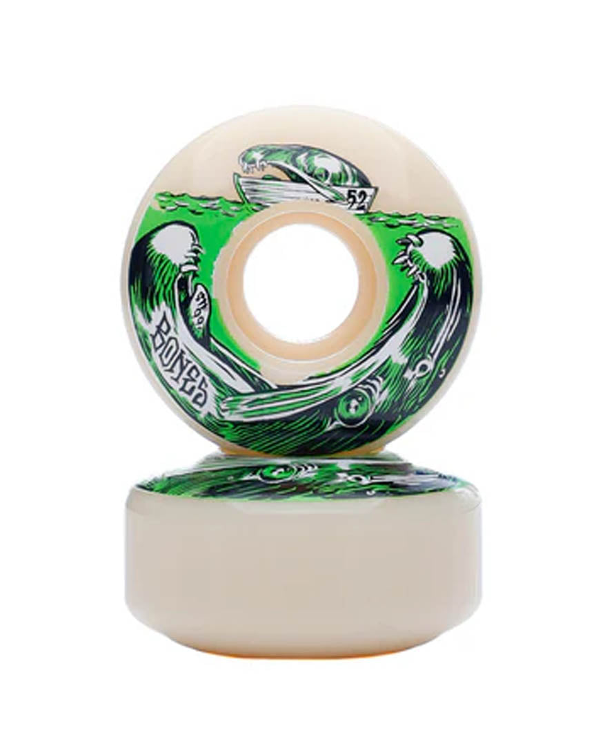 Salmon Dinner V3 Slim 99A Skateboard Wheels - White