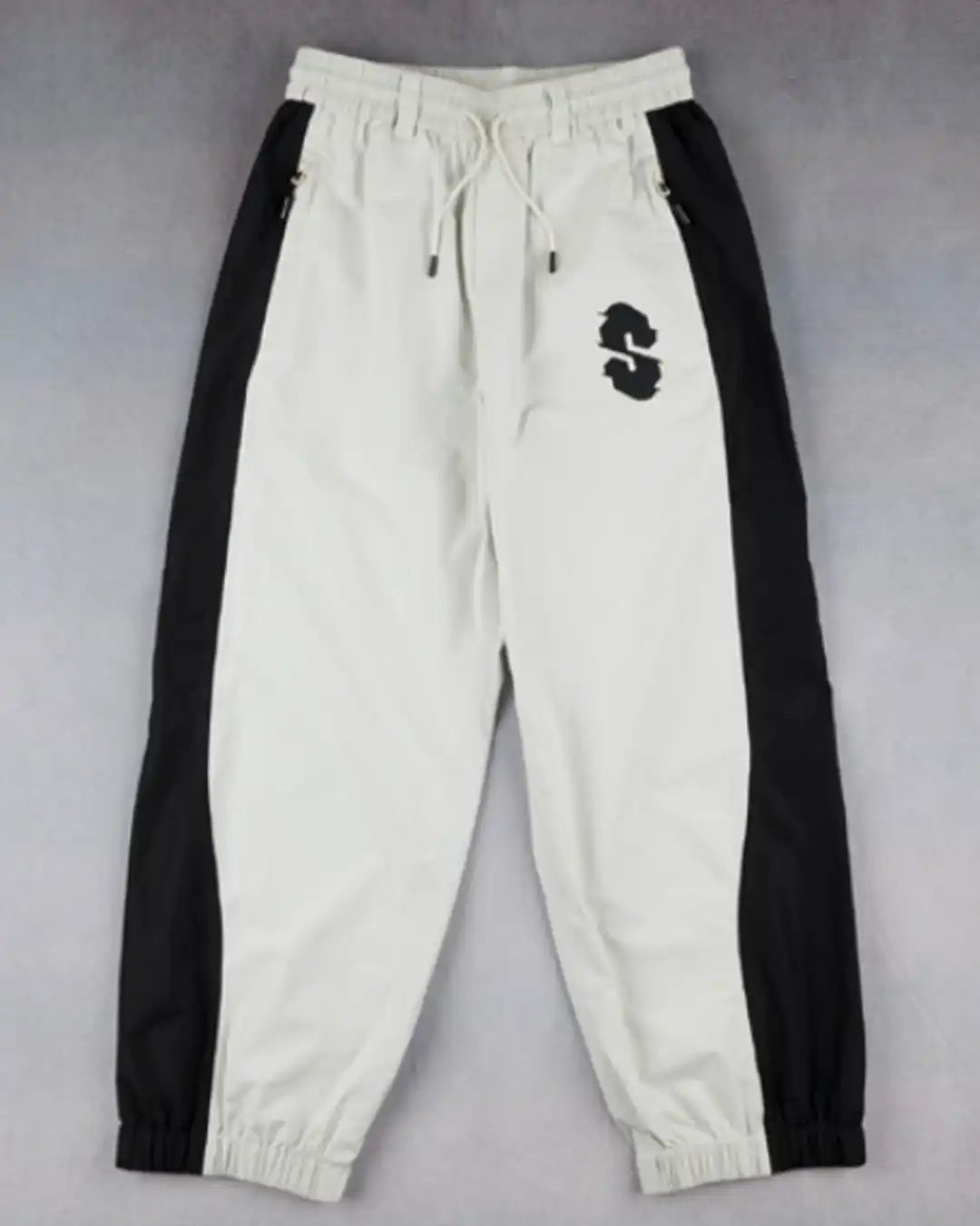2.5 Ply Recession Snow Pants - Marshmallow/Black