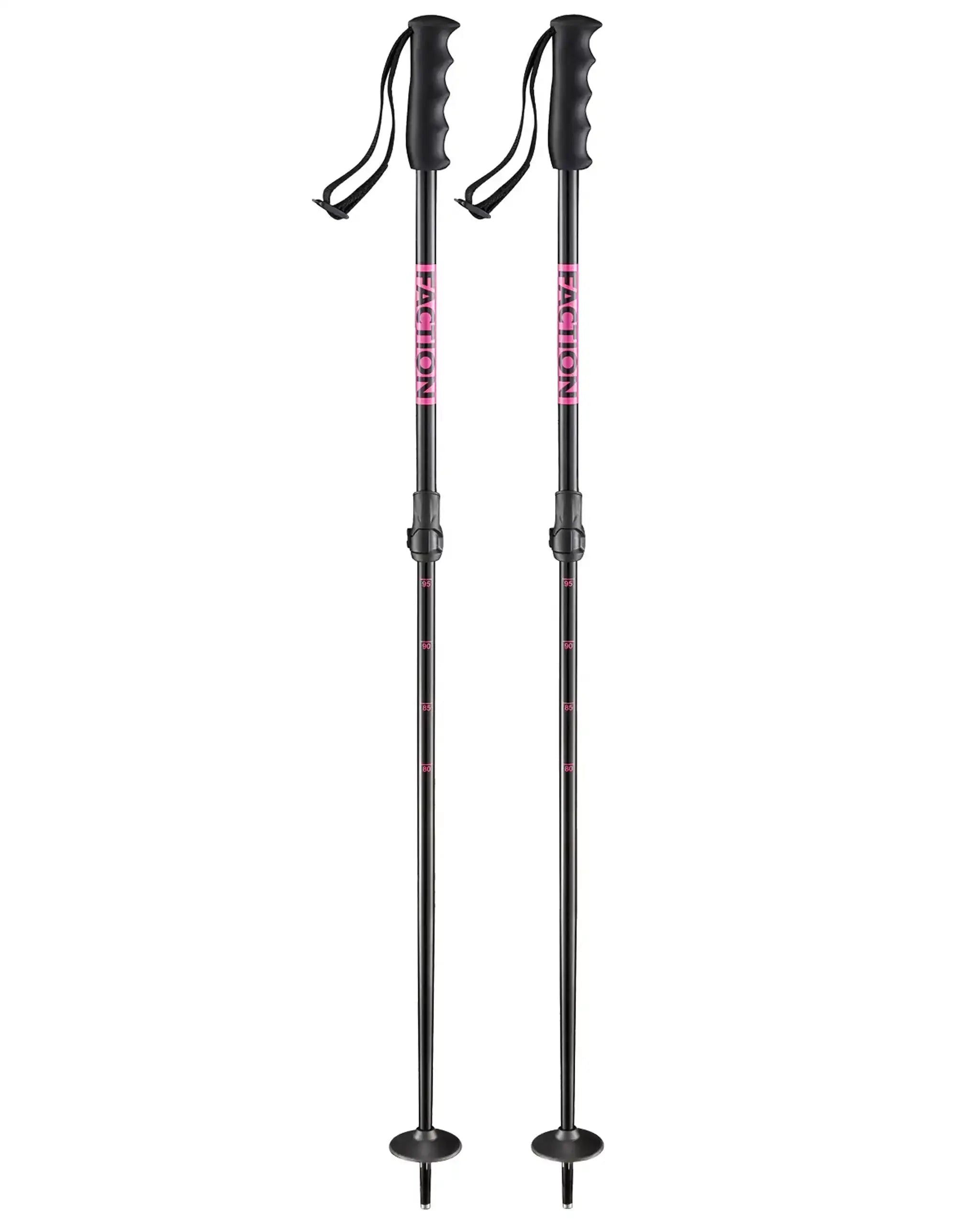 FACTION Prodigy Jr Ski Poles - Black