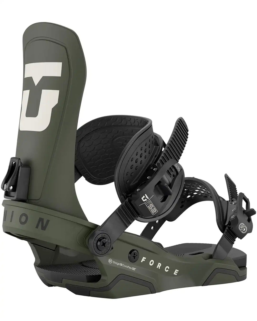 Fixation De Snowboard Force - Army Green 2026