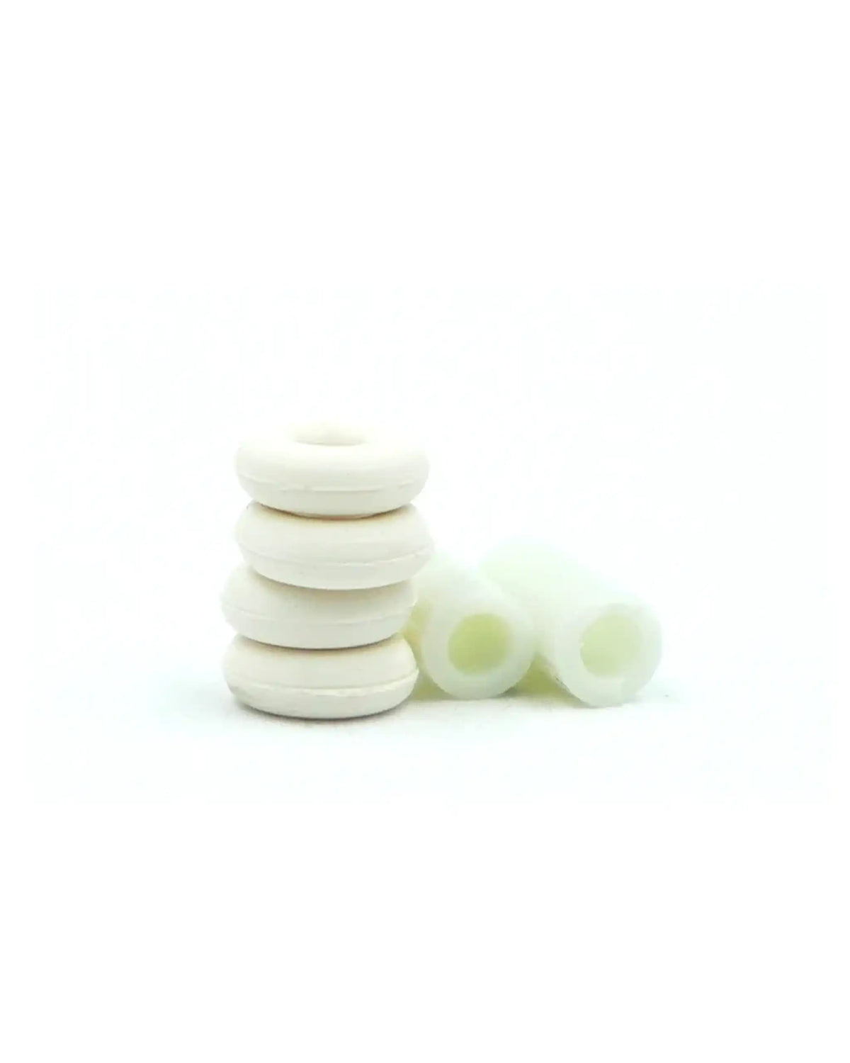 Fingerboard Accessoires De Skate Rattlerz O-Ring Fb Bushin - White par SLUSHCULT