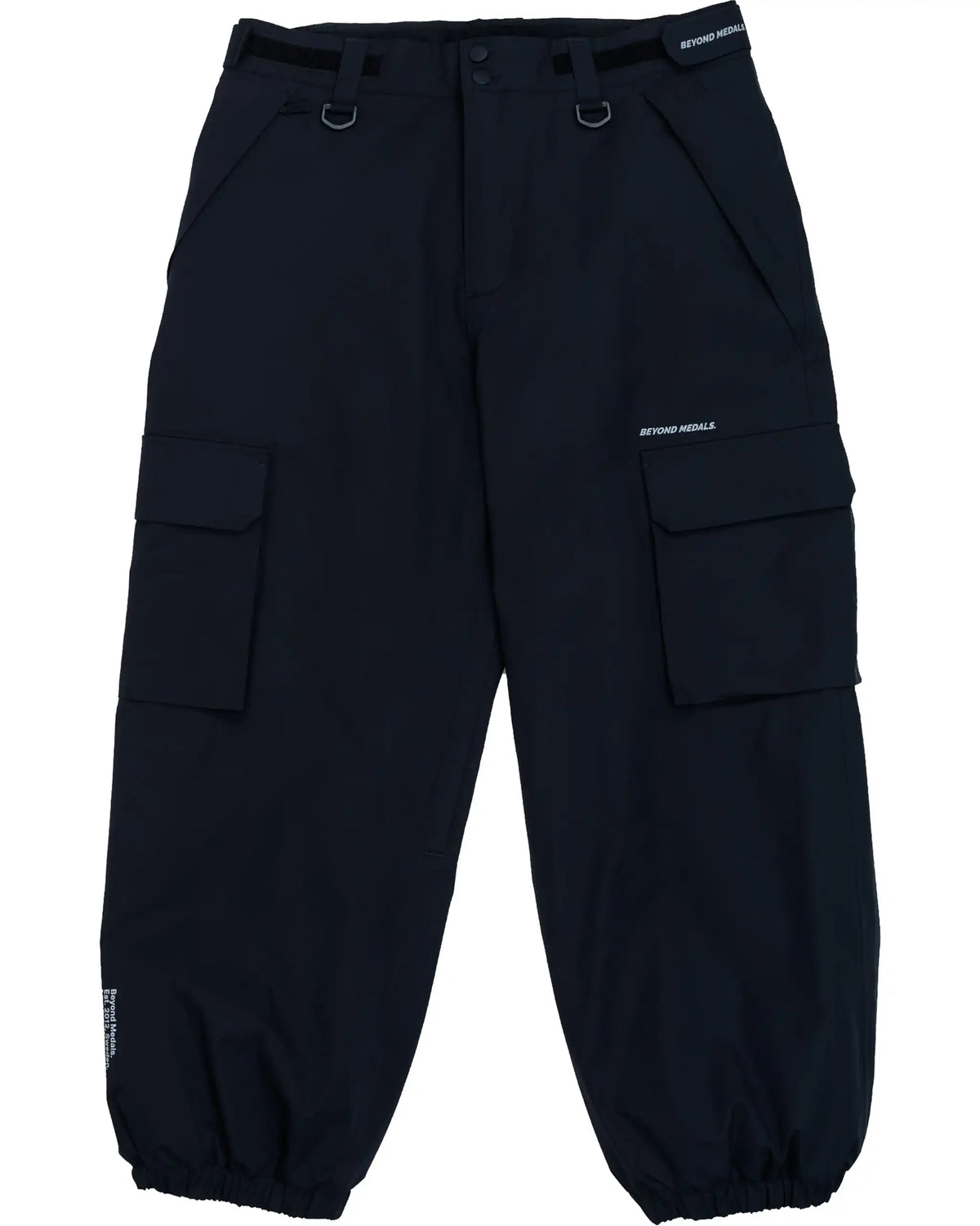BEYOND MEDALS Cargo 2L Ripstop Snow Pants - Black