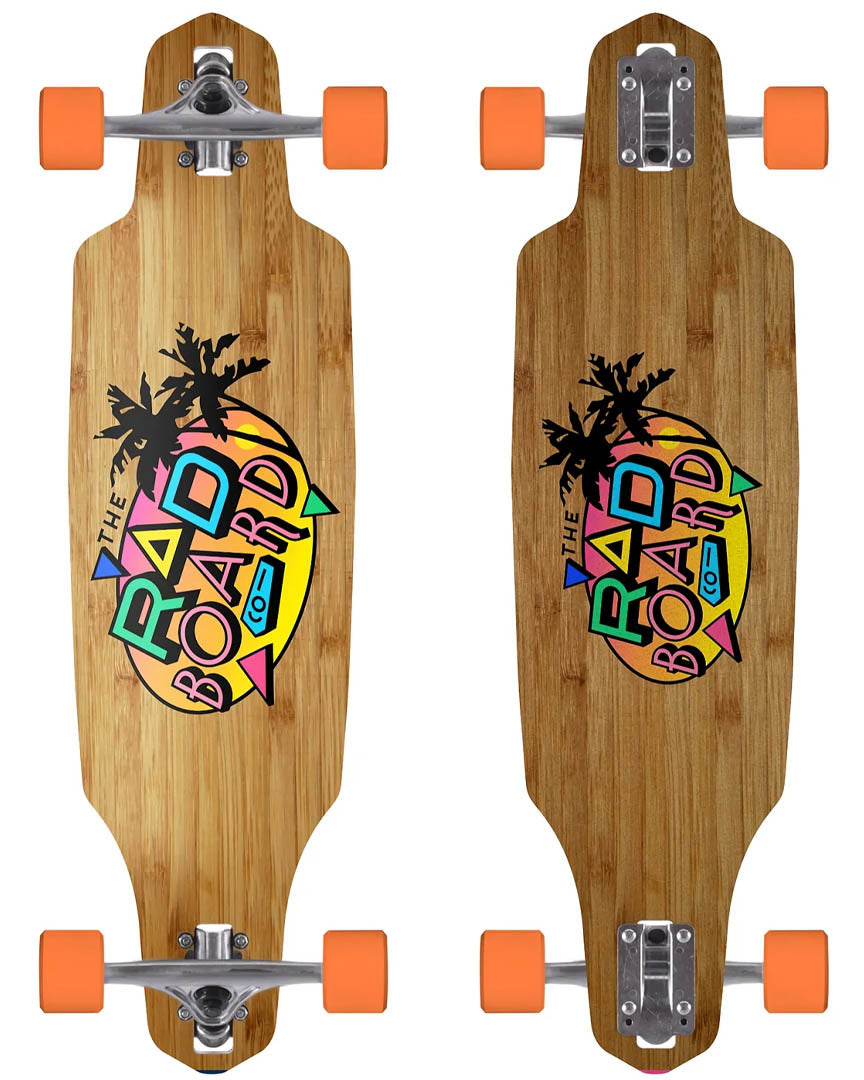 Bamboo Cabin Drop Through Complete Longboard