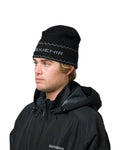 Jaquard Skully Beanie - Black