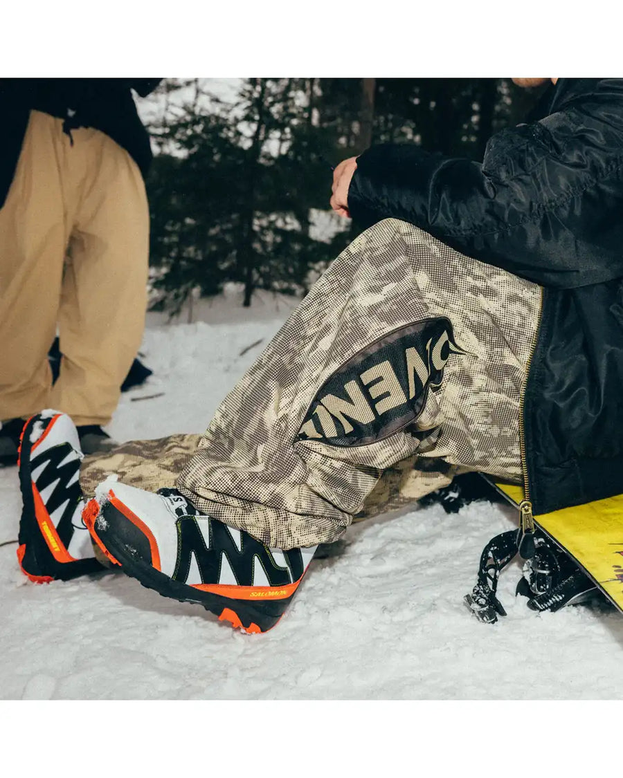 Parachute Snow Pants - Brown Camo