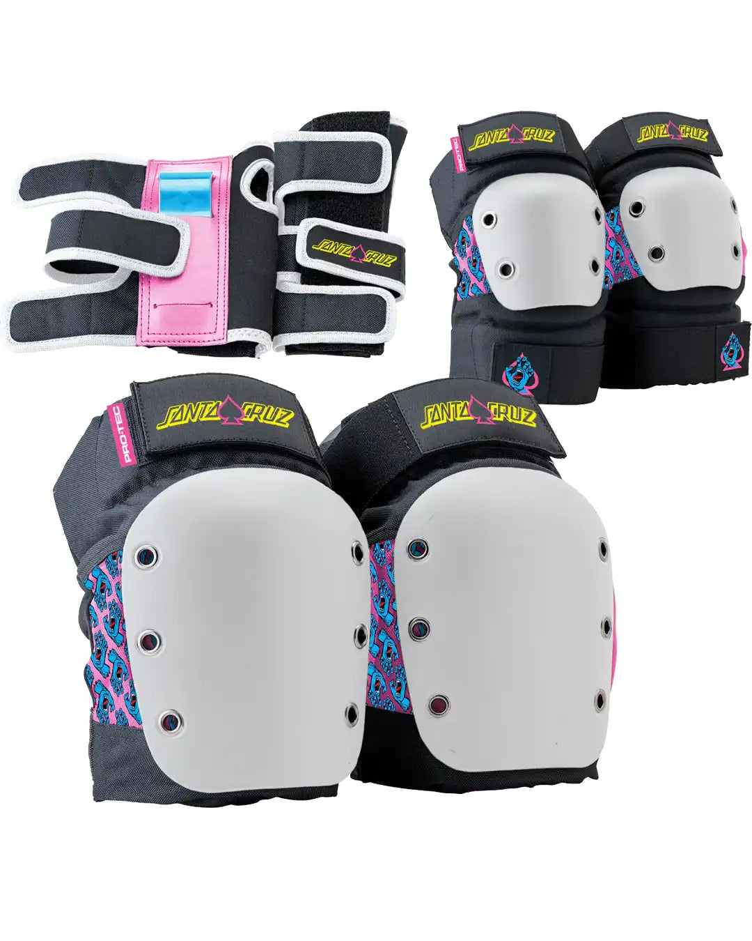 Street Jr 3 Pack Protective Gear - Santa Cruz