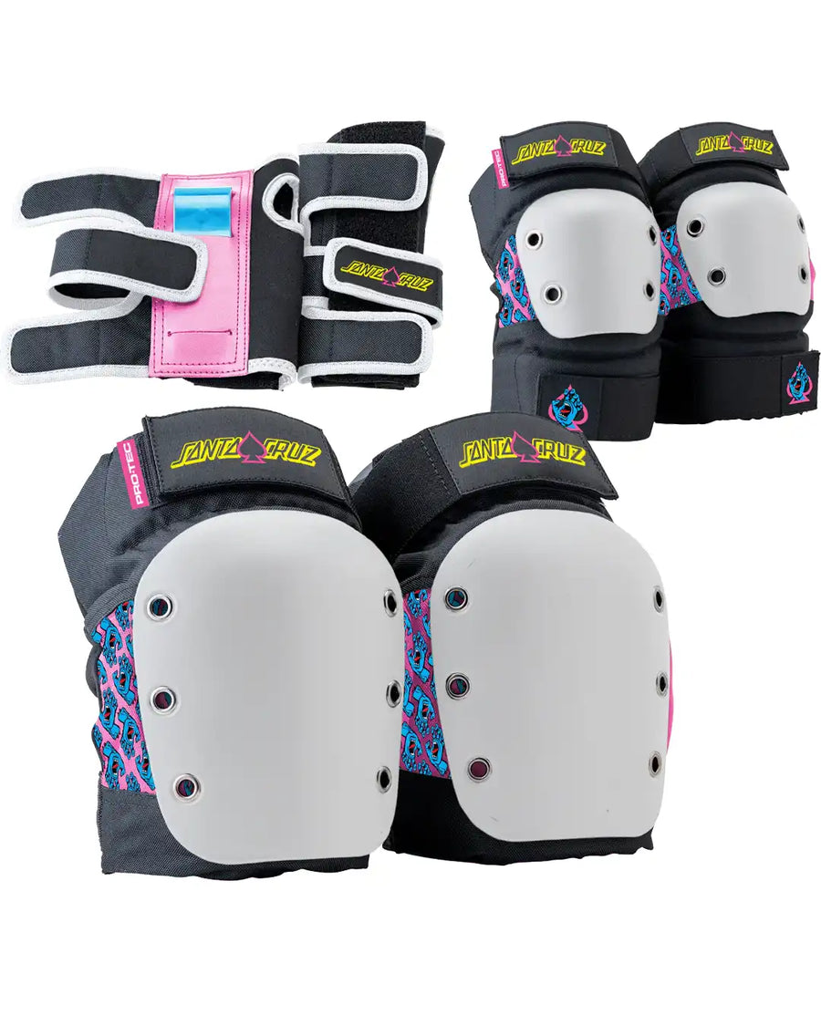 Street Jr 3 Pack Protective Gear - Santa Cruz