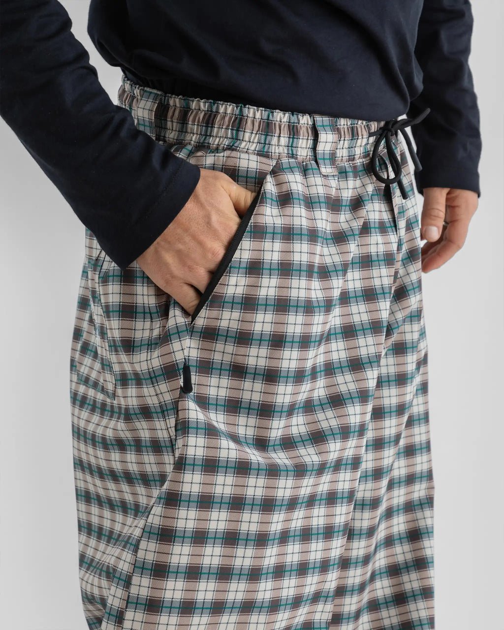BEYOND MEDALS Park Print 2L Snow Pants - Light Beige – view 10