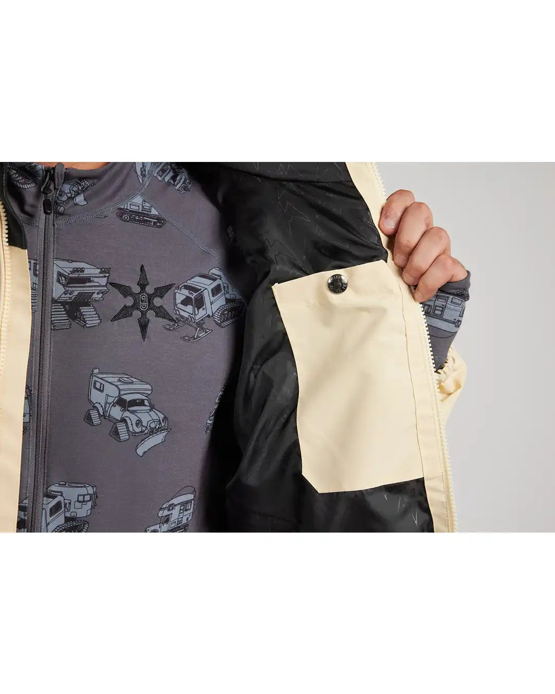 Access Winter Jacket - Cream