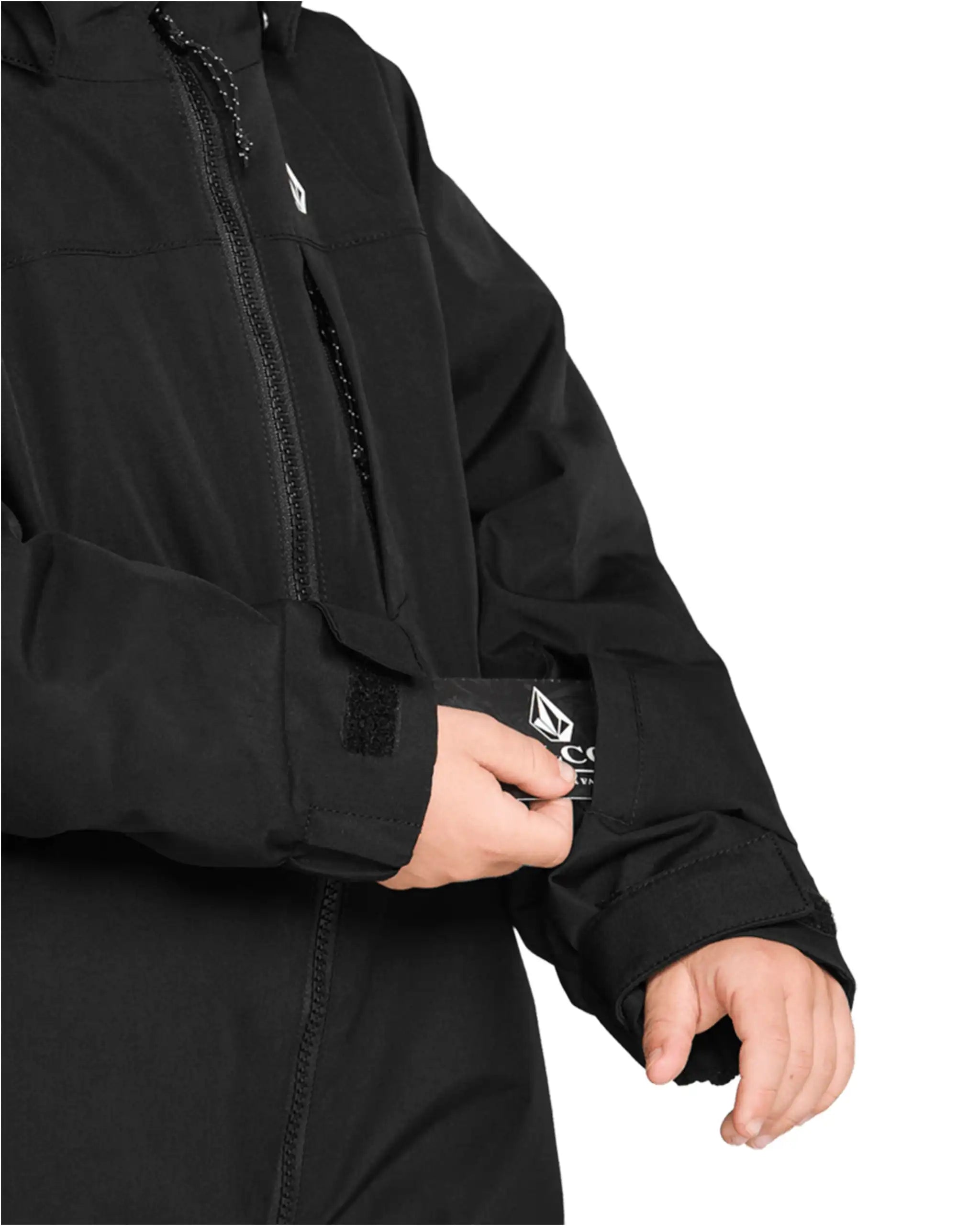 Little Flurry One Piece Kid's Winter Suit  - Black