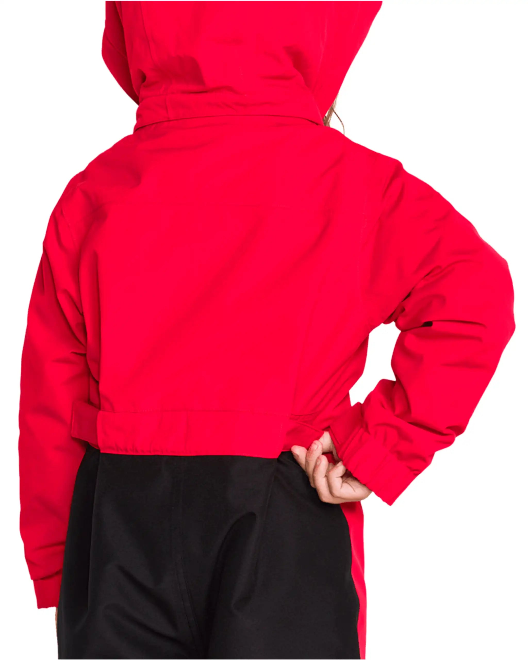 Little Flurry One Piece Kid's Winter Suit - Bright Cherry