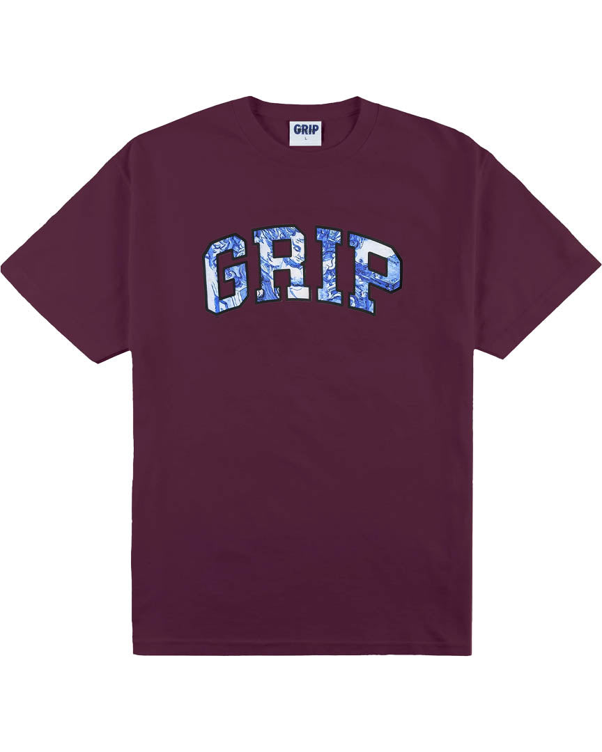 Ceramic T-Shirt - Burgundy