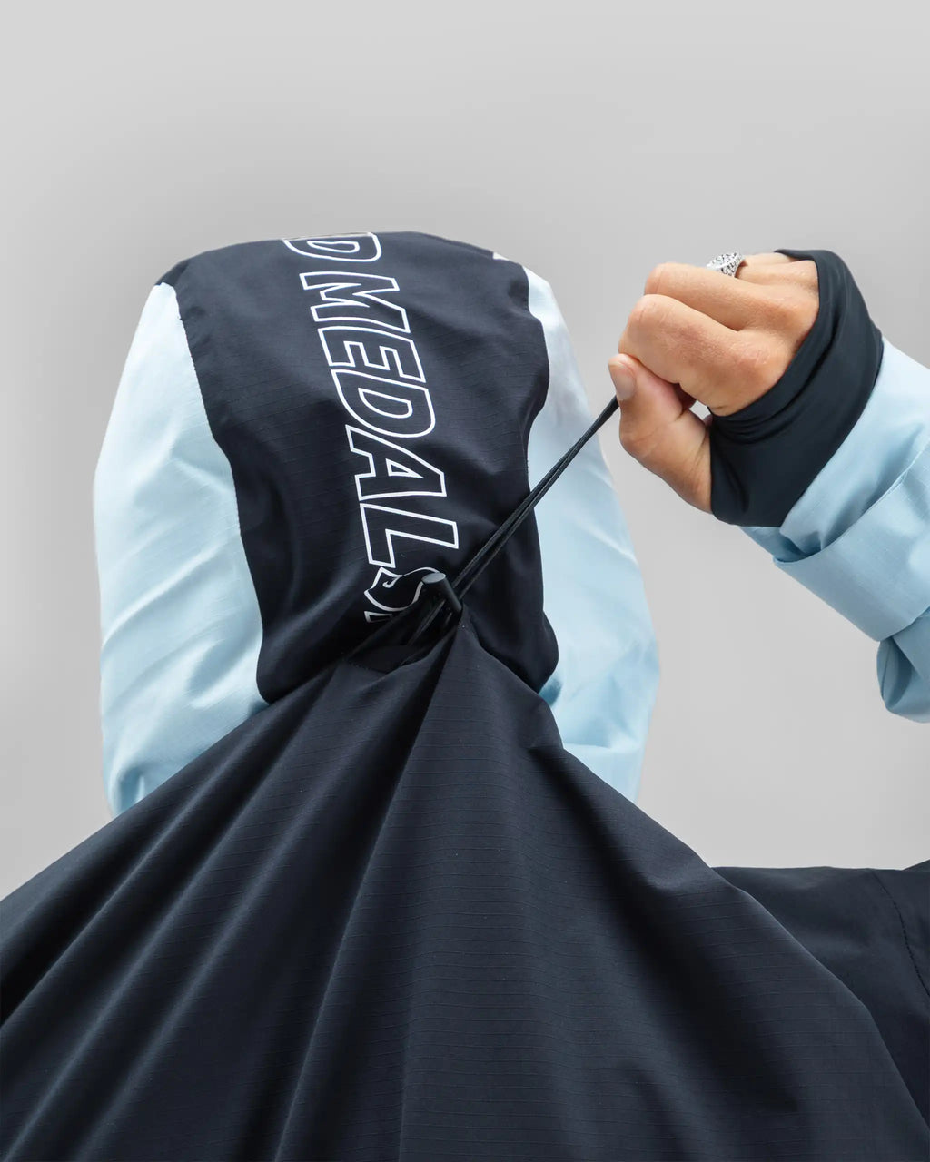 BEYOND MEDALS Fullzip 2L Ripstop Winter Jacket - Light Blue – view 10