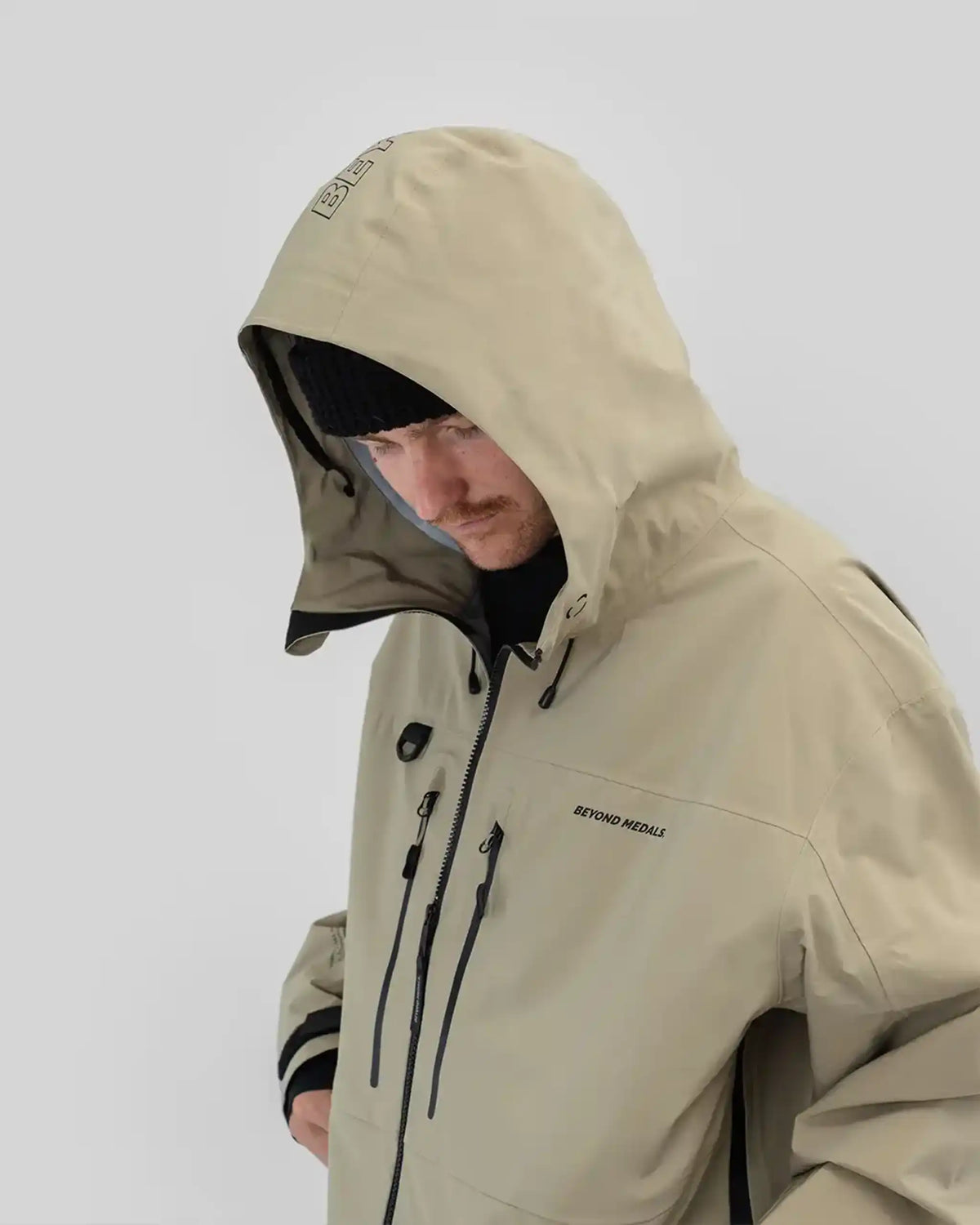 BEYOND MEDALS Pro Tech 3L Winter Jacket - Light Blue – view 10