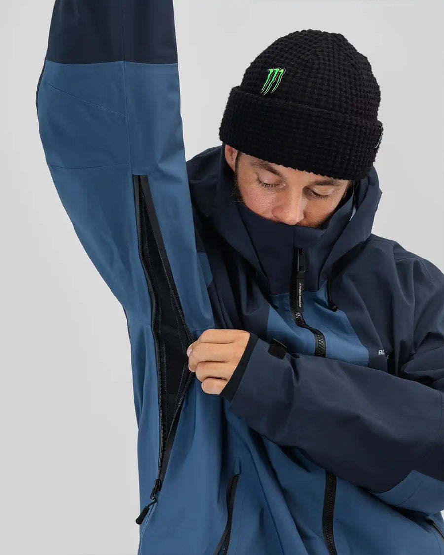 Manteau Neige Tech 3L - Blue