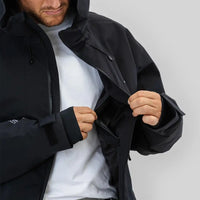 Fullzip 2L Winter Jacket - Black
