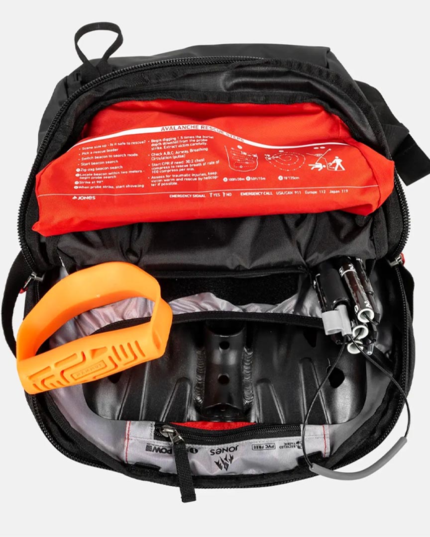 JONES Deeper 19L Backpack - Stealth Black – view 11