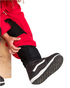 Little Flurry One Piece Kid's Winter Suit - Bright Cherry