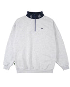 Nautic Highneck Sweater - Ash