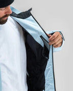 BEYOND MEDALS Fullzip 2L Ripstop Winter Jacket - Light Blue – view 12