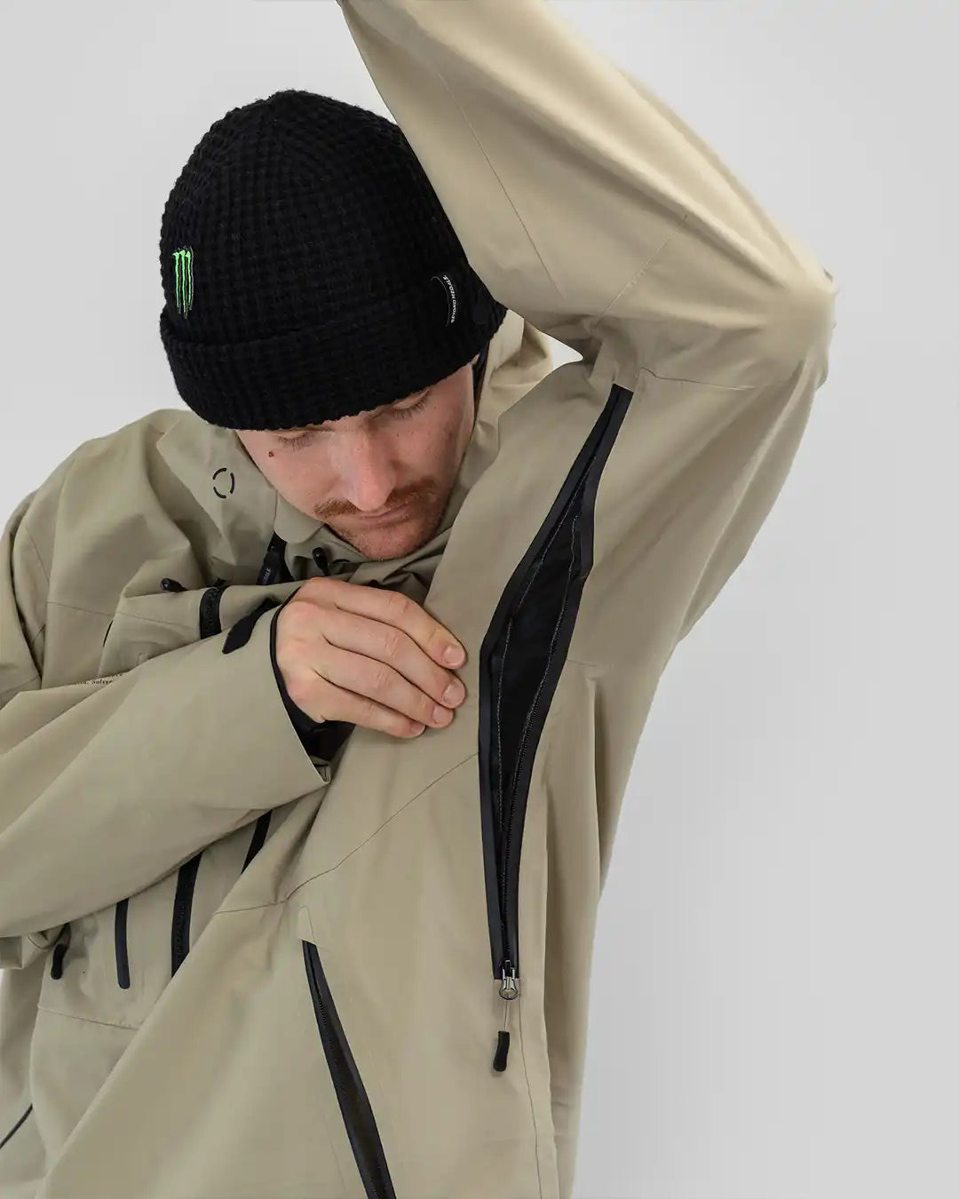Manteau Neige Pro Tech 3L - Beige