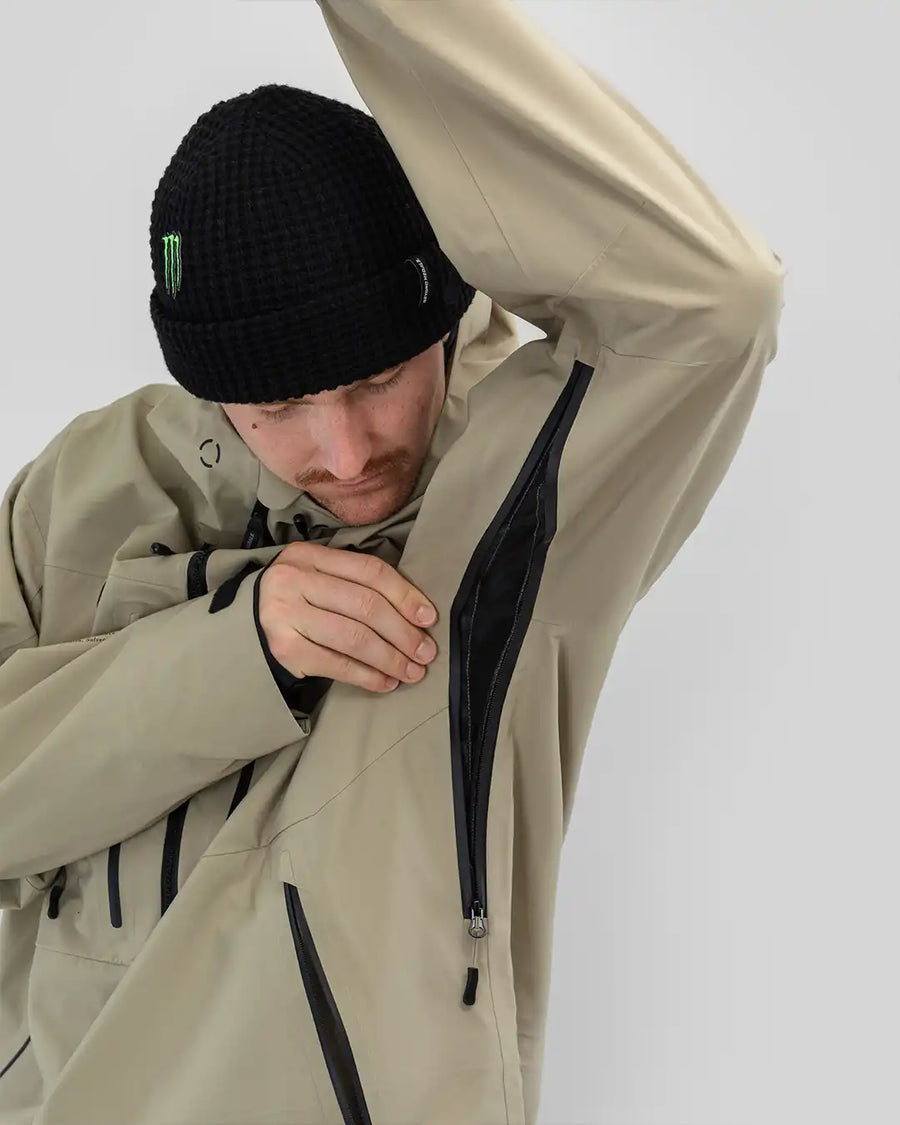 Manteau Neige Pro Tech 3L - Green
